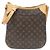 Borsa a Spalla Odeon MM Monogramma Louis Vuitton Marrone
