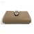 Tarjetero bifold H Logo Bearn de Hermès Beige Gris pardo - vista 4