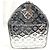 Borsa Boston Keepall 55 Miroir Monogram Louis Vuitton Argento - vista 3