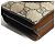 Billetera compacta Gucci GG Supreme Heart Logo Roja Beige - vista 4