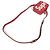 Borsa Pochette in Pelle Epi Louis Vuitton Bianco Rosso - vista 14
