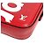 Borsa Pochette in Pelle Epi Louis Vuitton Bianco Rosso - vista 7