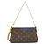 Bolsa de Ombro Pallas Monogram da Louis Vuitton Marrom