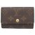 Portachiavi Monogram Louis Vuitton Marrone