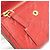 Billetera Compacta Pont Neuf Monogram Empreinte Louis Vuitton Roja Fucsia - vista 12