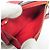 Billetera Compacta Pont Neuf Monogram Empreinte Louis Vuitton Roja Fucsia - vista 4