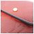 Billetera Compacta Pont Neuf Monogram Empreinte Louis Vuitton Roja Fucsia - vista 7