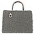 Borsa Gancini in lana Salvatore Ferragamo Marrone