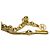 Pendente Chanel Vintage CC Ball in metallo e smalto Beige - vista 4