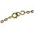 Chanel Vintage CC Anhänger aus plattiertem Metall Golden - Ansicht 4
