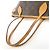 Sac à main Louis Vuitton Monogram Neverfull PM Marron - vue 5