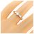 Tiffany & Co Tiffany Harmony Platinring mit Diamant - Ansicht 5