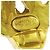 Herz aus vergoldetem Material mit CC-Logo von Chanel Golden - Ansicht 4
