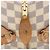 Louis Vuitton Damier Azur Speedy 30 Tasche Blau - Ansicht 9