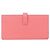 Cartera Larga Soufflet de Cabra Béarn de Hermès Rosa - vista 2