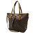 Borsa 2 in 1 Monogram Palermo GM di Louis Vuitton Marrone - vista 2