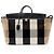 Tote XL in lana a quadri Burberry Marrone Beige