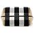 Tote XL in lana a quadri Burberry Marrone Beige - vista 4