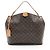 Borsa hobo Graceful MM in tela Monogram Louis Vuitton Marrone