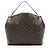Borsa hobo Graceful MM in tela Monogram Louis Vuitton Marrone - vista 3