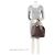Borsa hobo Graceful PM in tela Monogram Louis Vuitton Marrone - vista 5