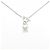Collana in argento 925 Hermès Evelyne Metallico