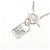 Collana in argento 925 Hermès Evelyne Metallico - vista 3