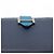 Tarjetero Hermès Béarn en piel Epsom Azul - vista 5