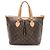 Palermo PM Tote aus Monogramm-Canvas von Louis Vuitton Braun - Ansicht 3