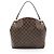 Borsa hobo Graceful PM Damier Ebene di Louis Vuitton Marrone - vista 3