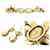 Orecchini Chanel Coco Mark D'oro Metallico  - vista 3