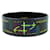 Bracciale in smalto Hermès Click HH/Bandana Nero  - vista 1