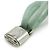 Bracciale Louis Vuitton Silver Lockit Doudou Louis SV925 Verde - vista 4