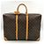 Borsa Boston Monogram Sirius 50 di Louis Vuitton Marrone