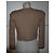 Moschino Cheap And Chic Cardigan Beige Baumwolle - Ansicht 4