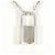 Collier Pendentif Silver Lockit 925 Louis Vuitton Argenté Métallisé - vue 3