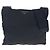 Bolsa transversal em nylon tessuto com logo triangular Prada Preto