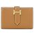 Hermès Béarn Mini Epsom Wallet Golden Metallic