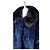 Autre Marque Cappotto invernale in pelliccia sintetica blu royal Enrico Mandelli - vista 5