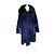 Autre Marque Cappotto invernale in pelliccia sintetica blu royal Enrico Mandelli - vista 8