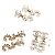 Orecchini in strass Coco Mark No. 5 di Chanel per donne - vista 2