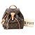 Louis Vuitton Montsouris NM PM Rucksack Braun Monogramm