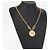 Collier Pendentif Méduse en Métal Versace - vue 7