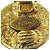Chanel Vintage CC Round Clip-On Metal Small D'oro - vista 4