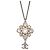 Pendente Chanel CC Cluster in metallo con cristalli Argento - vista 2