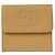 Chanel Vintage Timeless CC Bifold Caviar Bege