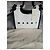 Marni Marcel Tasche Zweifarbig Schwarz Weiß Leder Canvas - Ansicht 15
