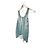 Chanel Pailletten Tanktop gerippt Hellblau - Ansicht 7