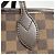 Borsa Tote Louis Vuitton Damier Neverfull PM N41359 Ebano Damier ebene - vista 10