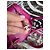 Zaino Chanel in pelle rosa - vista 3